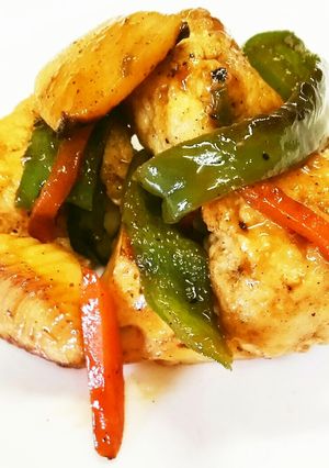 お弁当に！たけのこと鶏ひき肉のソース炒め-レシピのメイン写真