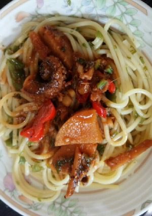 血管ダイエット727（トマト味噌パスタ）-レシピのメイン写真