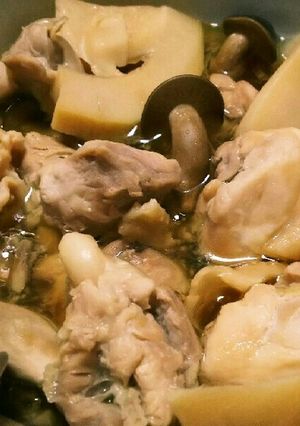 鶏肉と筍の煮物-レシピのメイン写真