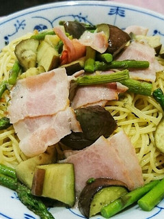 出汁とお茶漬け!簡単和風パスタ♪-レシピのメイン写真