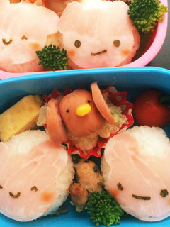 幼稚園のお弁当① くまちゃん☆-レシピのメイン写真