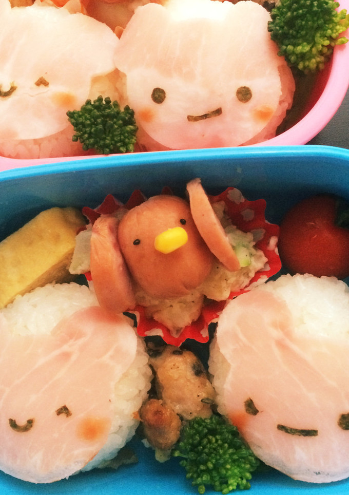 幼稚園のお弁当① くまちゃん☆-レシピのメイン写真