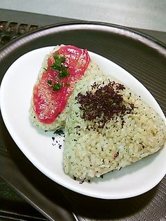 ジェノベーゼおにぎり-レシピのメイン写真