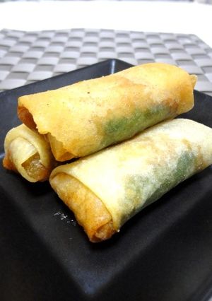 牡蠣と筍メンマの春巻き-レシピのメイン写真