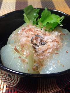 居酒屋風☆新玉ねぎのまるごとお浸し-レシピのメイン写真