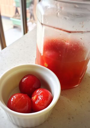 ミニトマトのはちみつレモン漬け☆-レシピのメイン写真