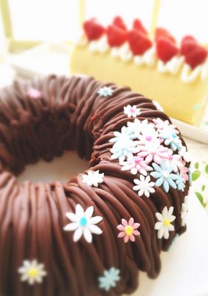 シフォン生地で☆生チョコケーキＮo2-レシピのメイン写真