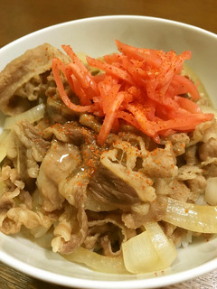 サイゲン大介☆牛丼(覚書)-レシピのメイン写真