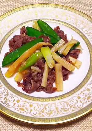 絶品☆竹の子の牛肉炒め-レシピのメイン写真