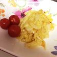 新玉ねぎとあるものでカンタンかき揚げ風