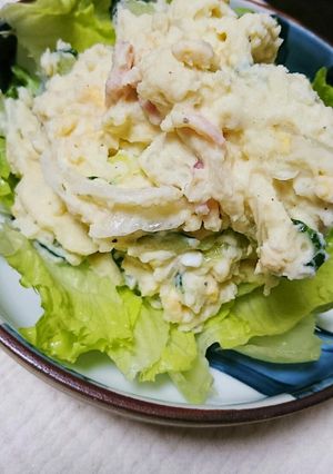 新じゃが新玉ねぎのやみつき☆ポテサラ-レシピのメイン写真