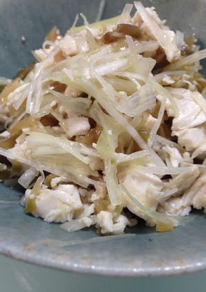 ササミとザー菜でササッとね!-レシピのメイン写真