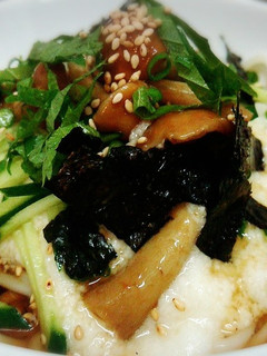 なめこ とろろ のうどん☆-レシピのメイン写真