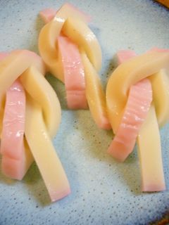 かまぼこの飾り切り-レシピのメイン写真