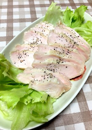 炊飯器におまかせ！鶏胸肉のハム♡-レシピのメイン写真