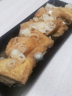 厚揚げのニンニク醤油煮-レシピのメイン写真