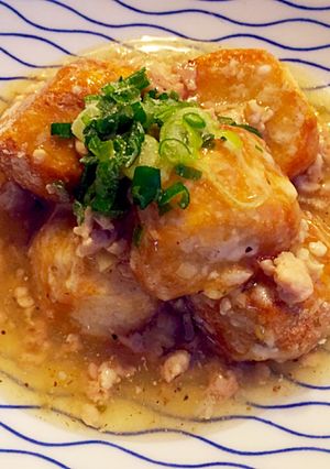 お酒にも合う！里芋の鶏あんかけ-レシピのメイン写真