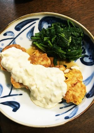 新玉ねぎの簡単チキン南蛮-レシピのメイン写真