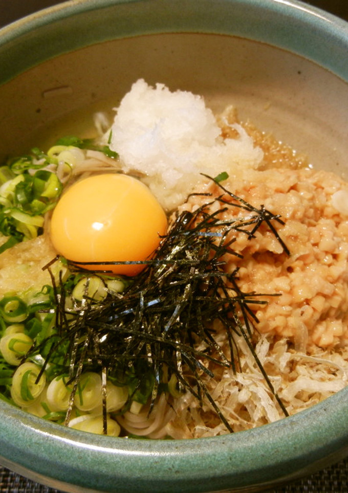 家庭の新定番！！「納豆蕎麦」-レシピのメイン写真