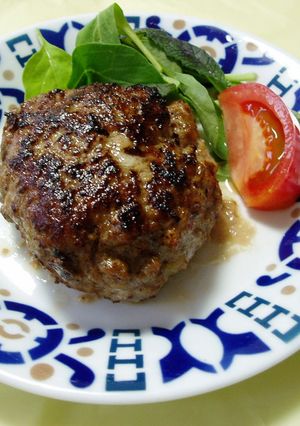 美味しいレバー入りハンバーグ-レシピのメイン写真