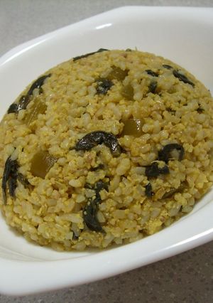 一粒一粒しっかり美味しい☆高菜炒飯♪-レシピのメイン写真