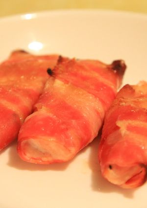 鶏肉のベーコン巻き@ハニーマスタード風味-レシピのメイン写真