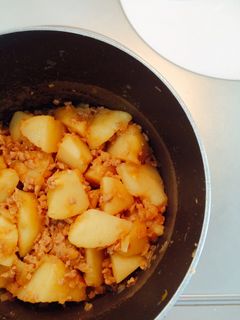 豚ひき肉とじゃがいもの甘辛炒め☆-レシピのメイン写真