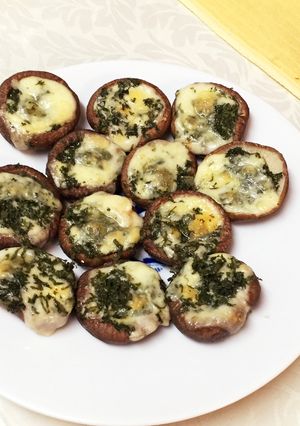 簡単！椎茸のチーズ焼き☆-レシピのメイン写真