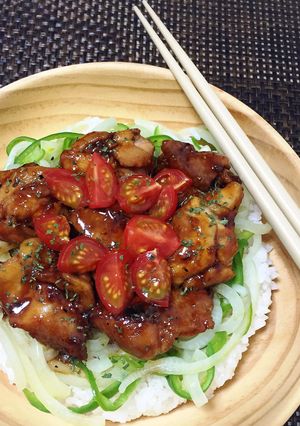 鶏肉のてりやき丼-レシピのメイン写真