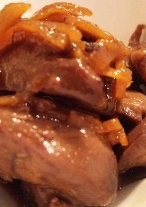 鳥レバーの甘辛煮-レシピのメイン写真