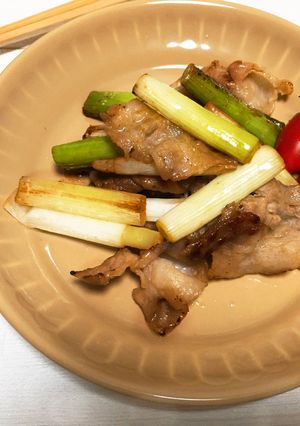 ねぎ大量消費★ねぎと豚肉のバター醤油炒め-レシピのメイン写真
