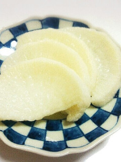 タッパーで作る♪簡単&美味しい大根の漬物-レシピのメイン写真