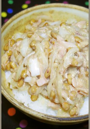 しるびー家の朝食！超かんたんツナ納豆-レシピのメイン写真