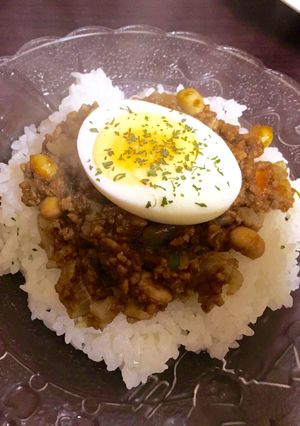 カレールーで時短キーマカレー-レシピのメイン写真
