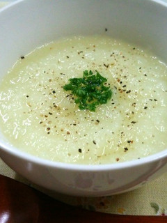 水無し!新玉ねぎのすりおろしスープ-レシピのメイン写真