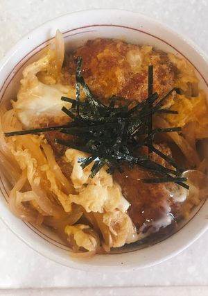おひとりさまカツ丼-レシピのメイン写真