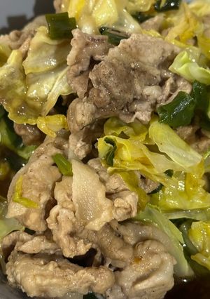 豚バラとキャベツの蒸し焼き-レシピのメイン写真