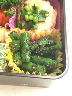 お弁当に♪超簡単♪いんげんの胡麻和え-レシピのメイン写真