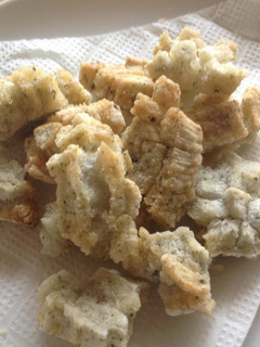凍み餅を揚げ餅にした-レシピのメイン写真
