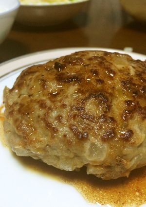 豚ひき肉のハーブソルトハンバーグ-レシピのメイン写真