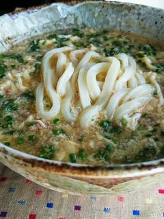 肉味噌あんかけうどん-レシピのメイン写真