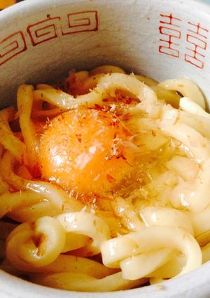 釜玉うどん-レシピのメイン写真