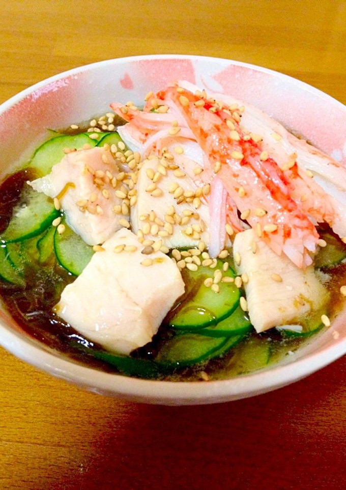 簡単もずく酢の酢の物-レシピのメイン写真