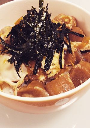 『麩』やこ丼 （親子丼もどき）-レシピのメイン写真