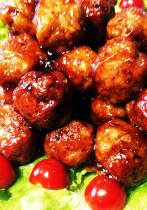 ヘルシーおから肉だんご✨-レシピのメイン写真