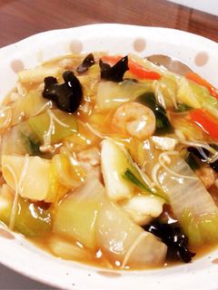 冷蔵庫整理に『余り物de中華丼』-レシピのメイン写真