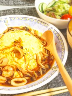 和風オムライス-レシピのメイン写真
