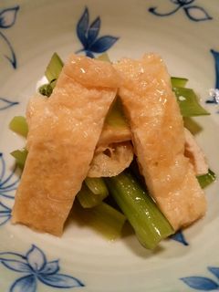 薄揚げと小松菜の煮もの-レシピのメイン写真