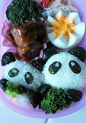 キャラ弁☆パンダ-レシピのメイン写真