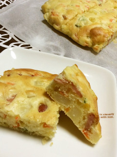 簡単!じゃがいもとチーズのケーク・サレ♪-レシピのメイン写真